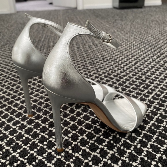 SAINT LAURENT | Amber Metallic Heels - Picture 5 of 6